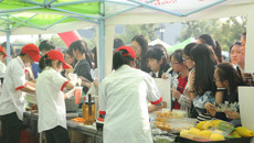 倡導健康飲食，領略美食文化——摩鑫召開第一屆校園文化美食節